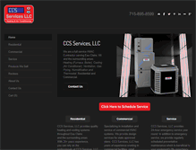 Tablet Screenshot of ccsservicesllc.com